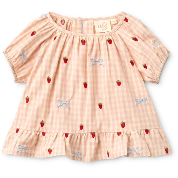 Berry/Bow Gingham