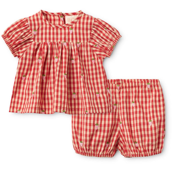 Red/Pink Berry Gingham