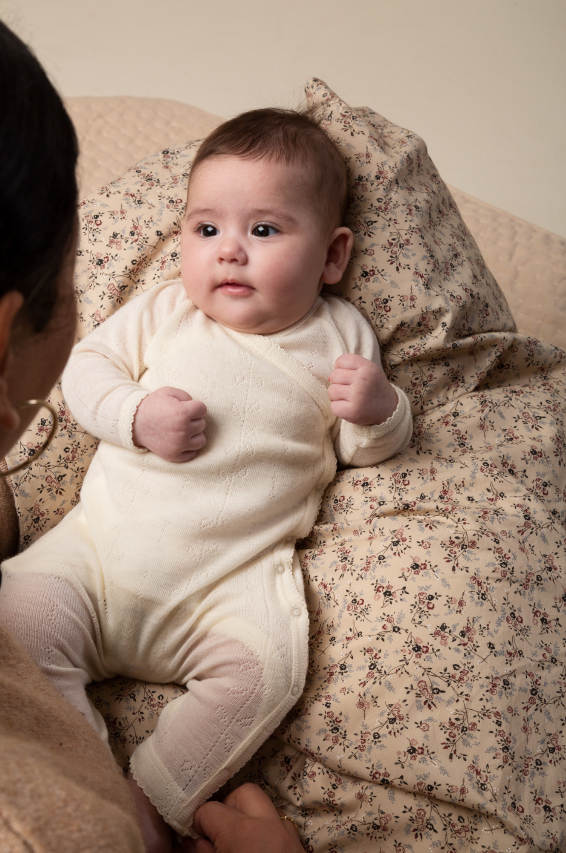 Rula Wool Pointelle Rompers