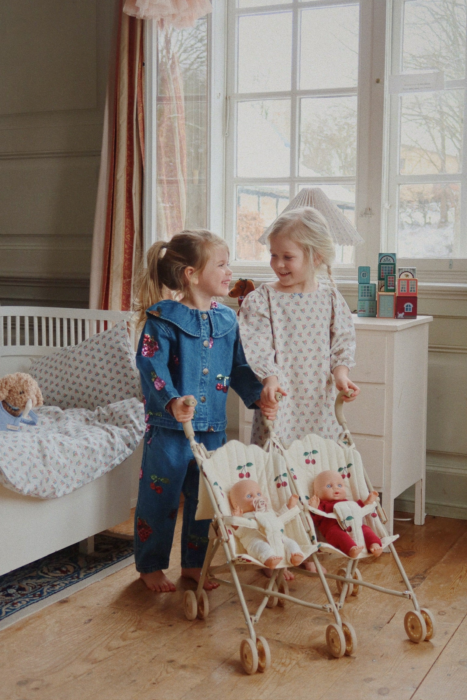 Poppen duo-buggy