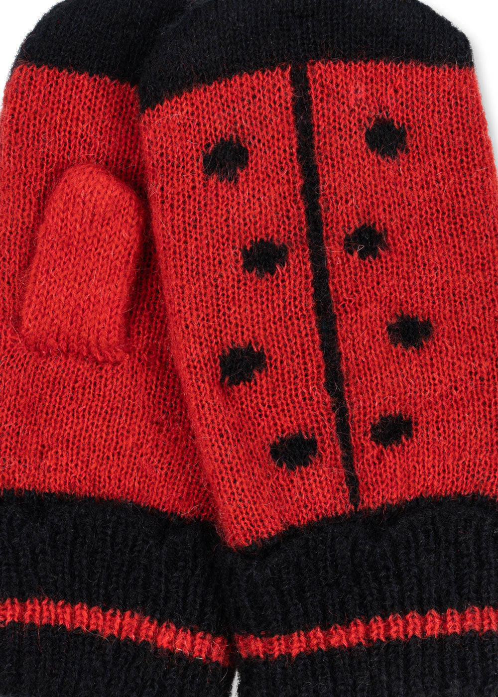 Ladybug gloves