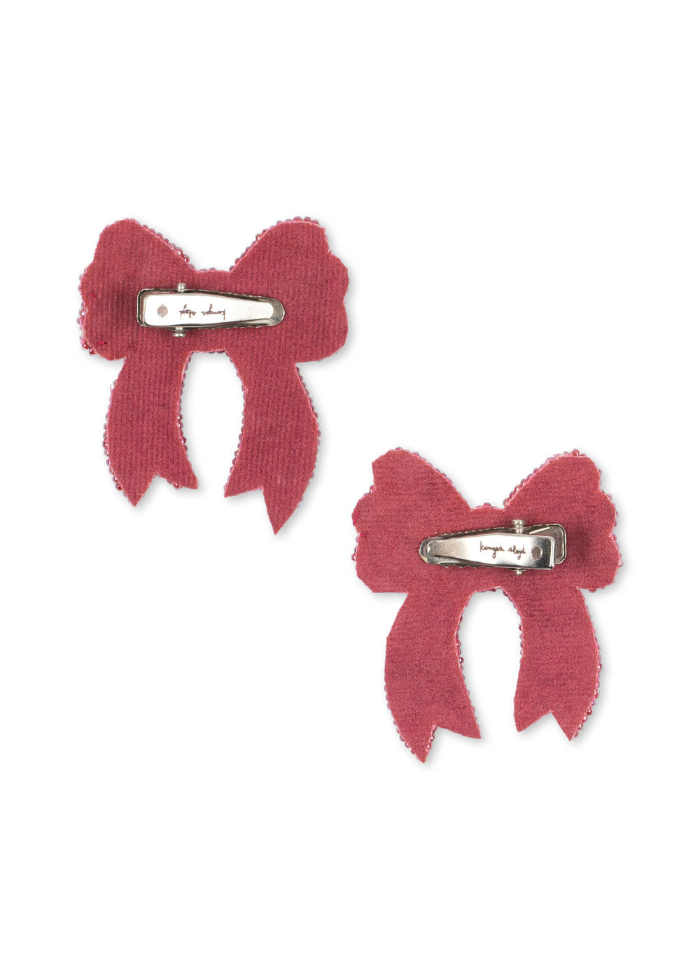 2-pack Sequin Bow haarclipjes