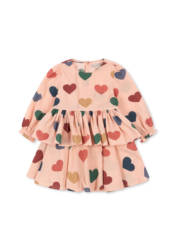 Coeur Rose Coloré