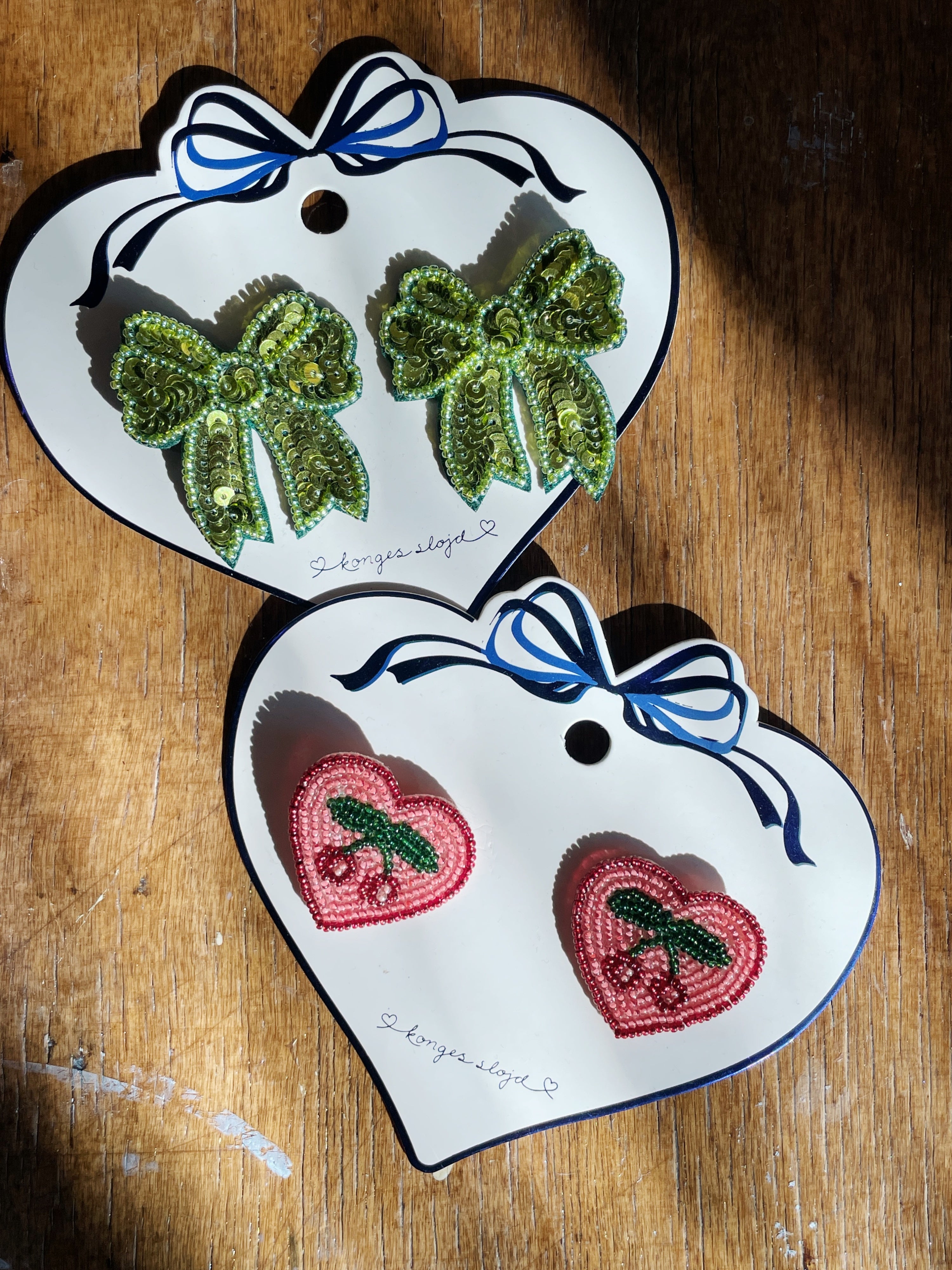 2-pack Heart haarclipjes