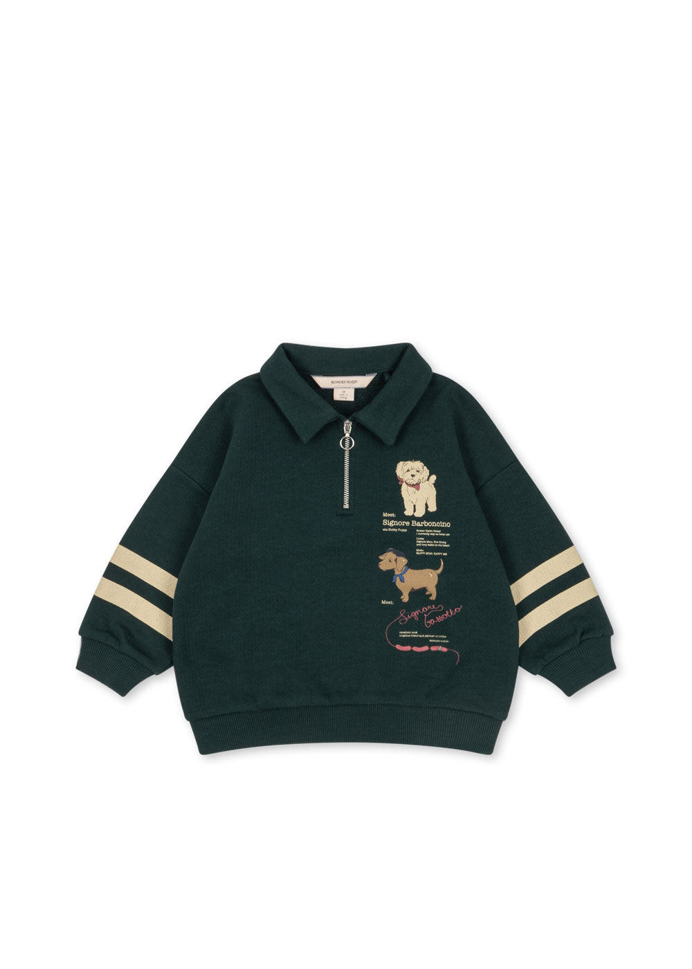 Doggy half-zip Sweater