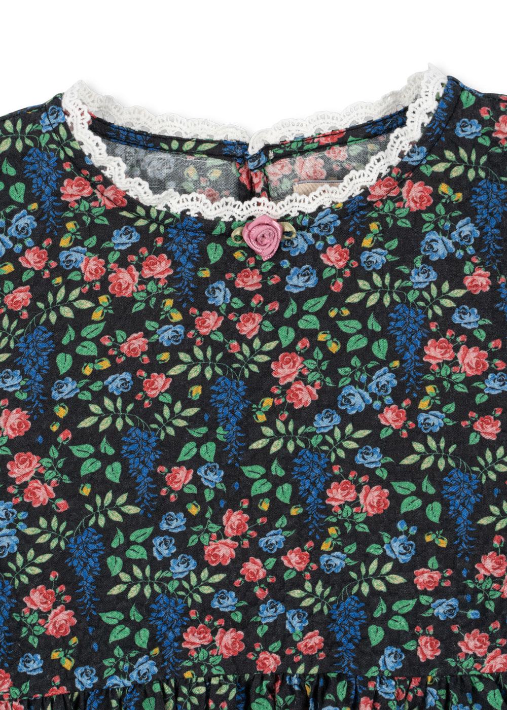 Vida Dress with puff sleeves