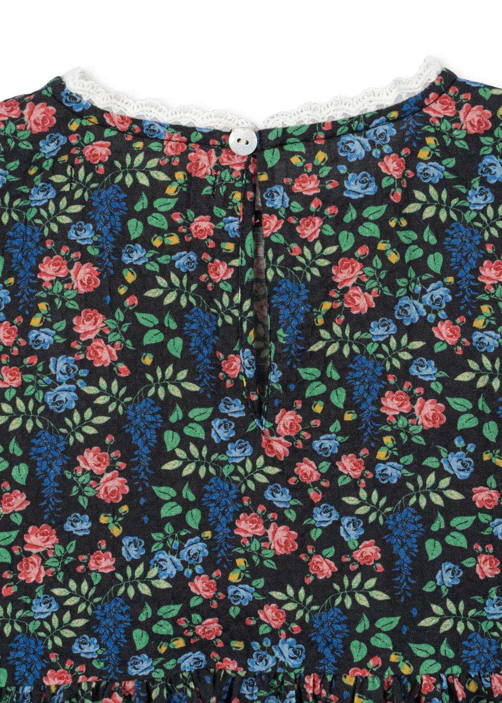 Vida Dress with puff sleeves