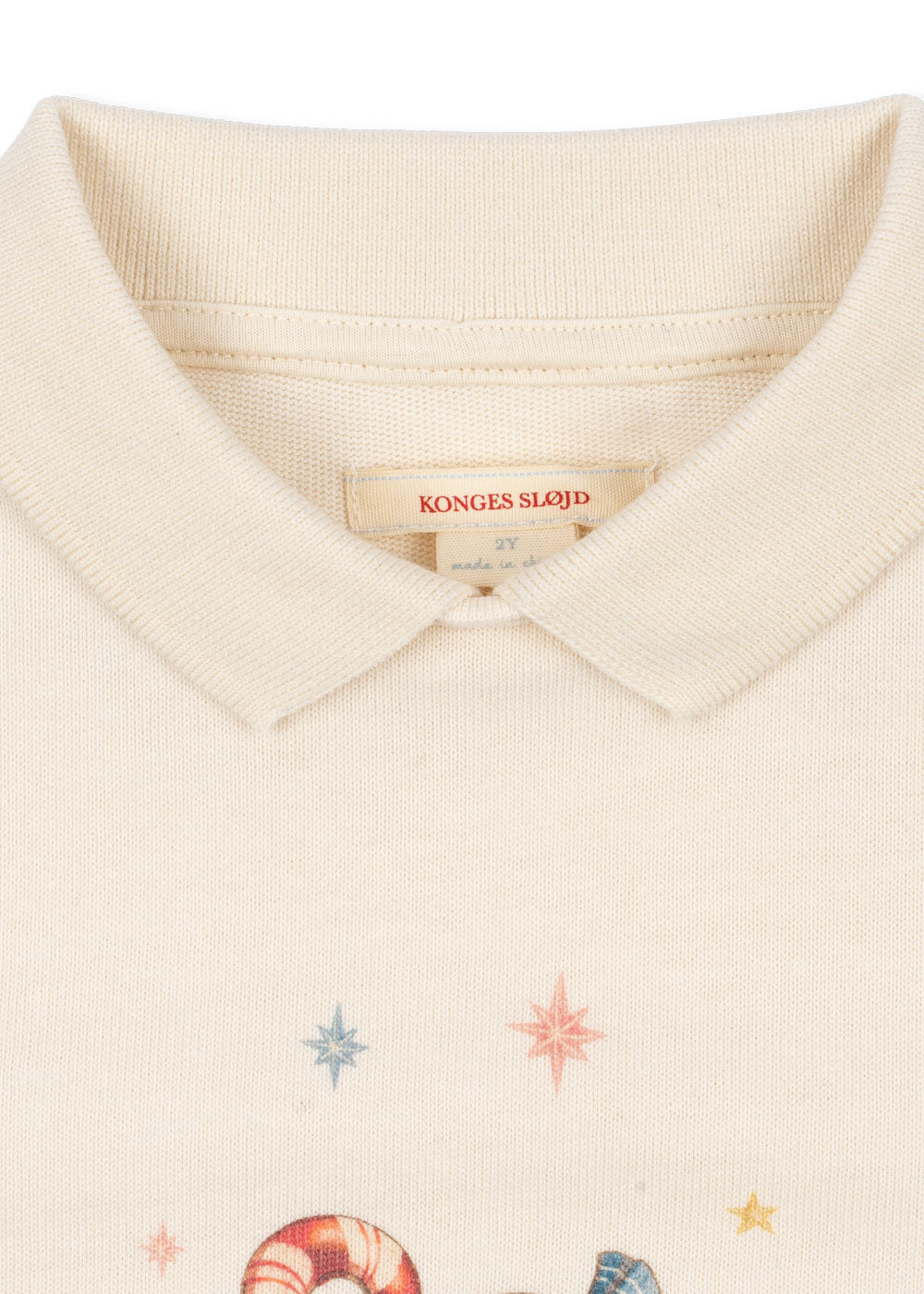 Spotty Polo Sweater