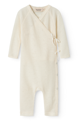 Rula Wool Pointelle Rompers