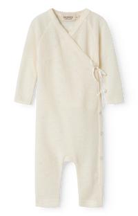 Rula Wool Pointelle Rompers