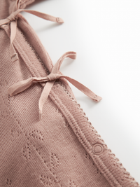Rula Wool Pointelle Rompers