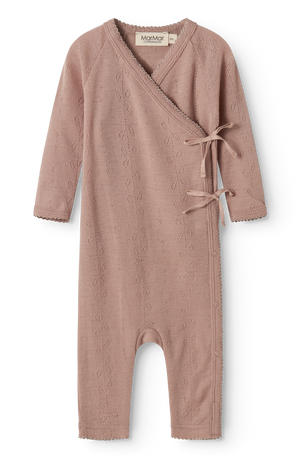 Rula Wool Pointelle Rompers