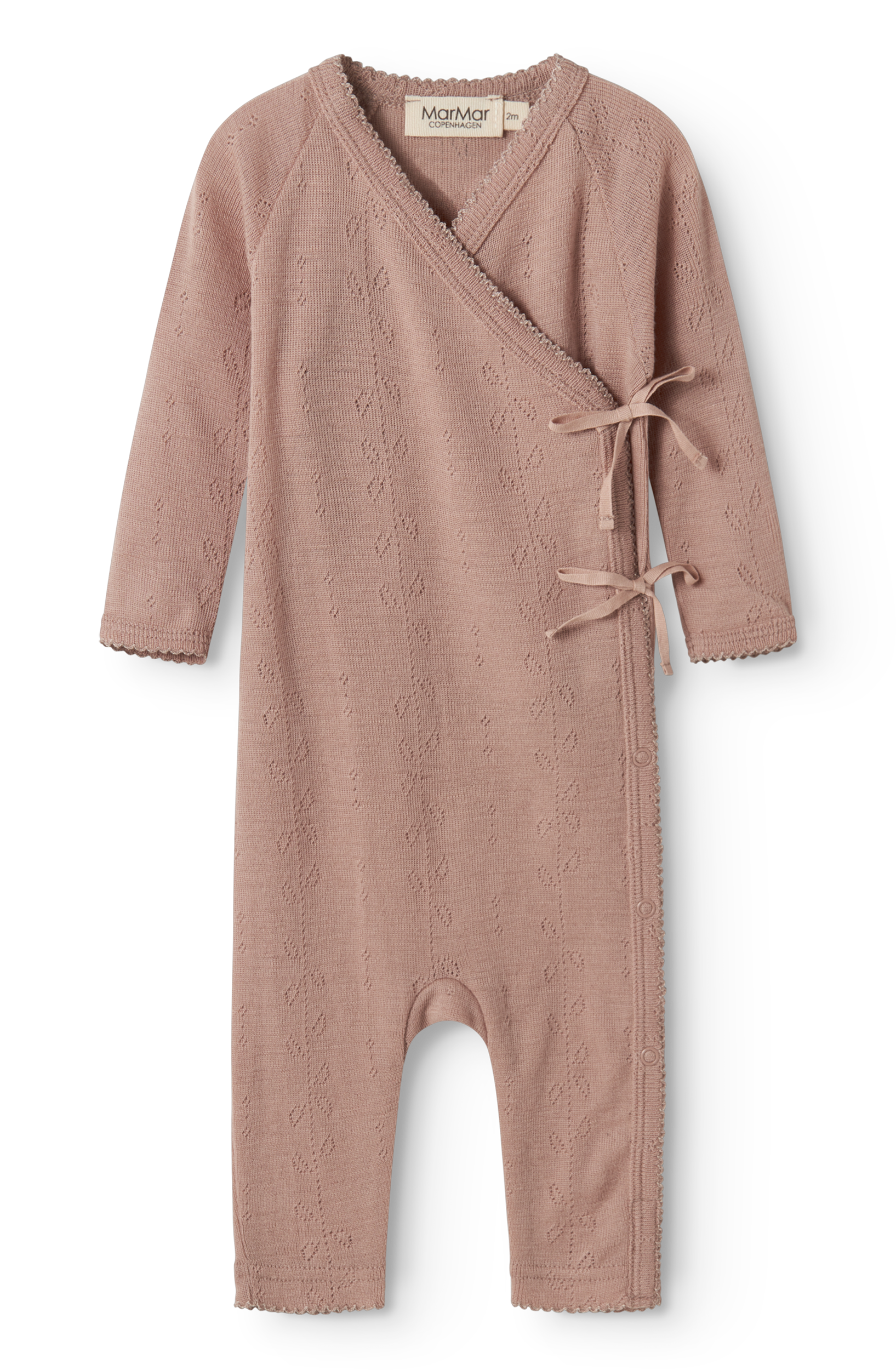 Rula Wool Pointelle Rompers
