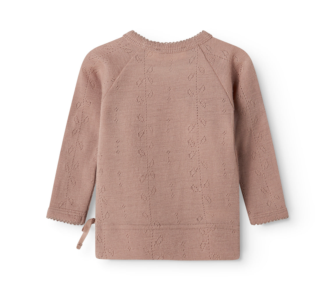 Rula Wool Pointelle Rompers