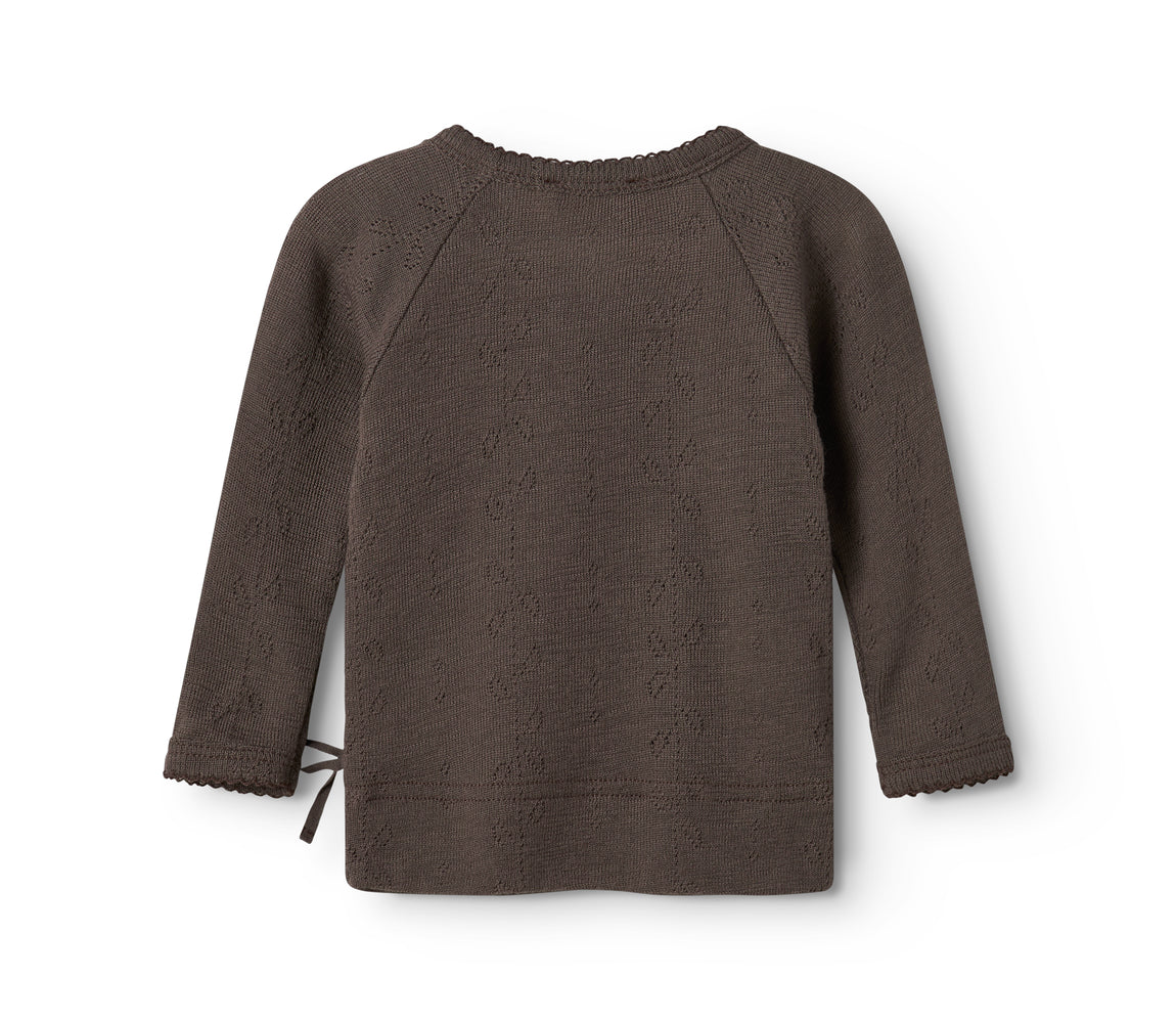 Rula Wool Pointelle Rompers