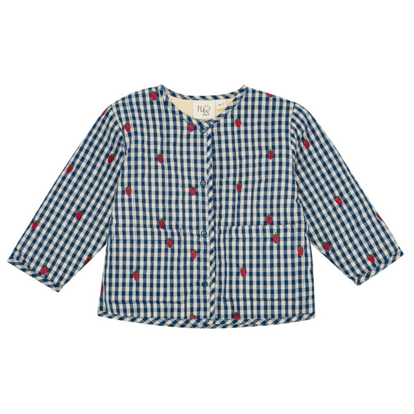 Berry Blue Check