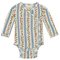 Fresa Jersey Basic Overslag Romper