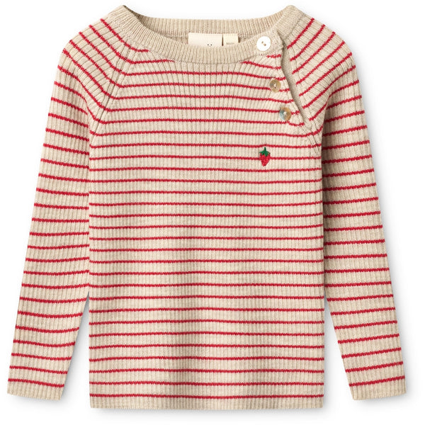 Oat Mel/Poppy Red
