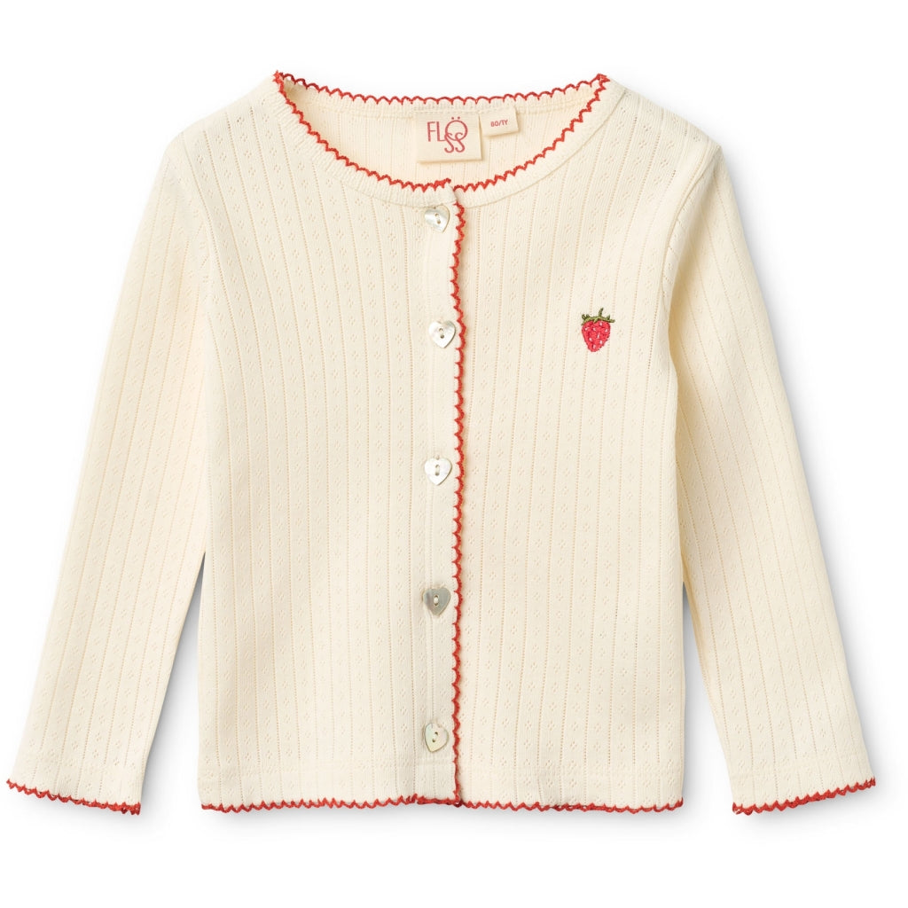 Flora Pointelle Vest