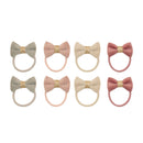 8-pack Tinkerbell Velvet stik elastiekjes