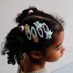 4-pack My Little Unicorn haarclipjes