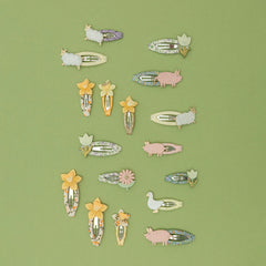 5-pack Farmyard Mini haarclipjes