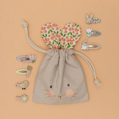 5-pack Bunny and Chick haarclipjes