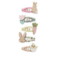 5-pack Bunny and Chick haarclipjes