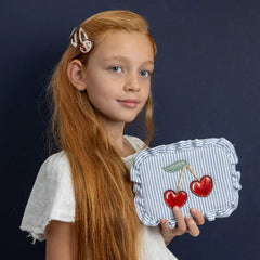 2-pack Scallop Framed Cherries