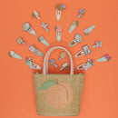 2-pack Bouquet haarclipjes