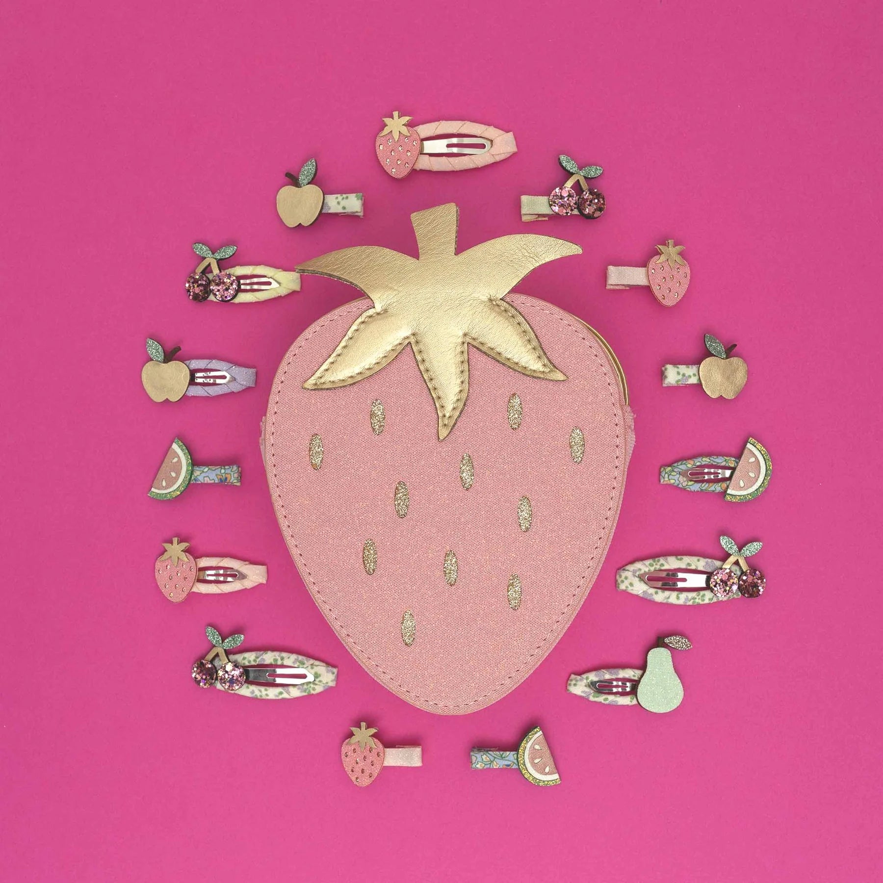 5-pack Fruit Salad haarclipjes