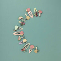 4-pack Summer Fruit haarclipjes