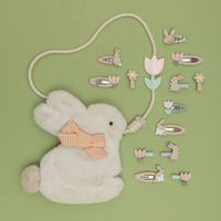5-pack Bunny and Chick haarclipjes