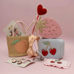 4-pack Scallop Heart haarclipjes
