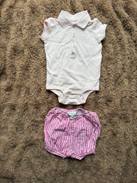 Romper and Shorts