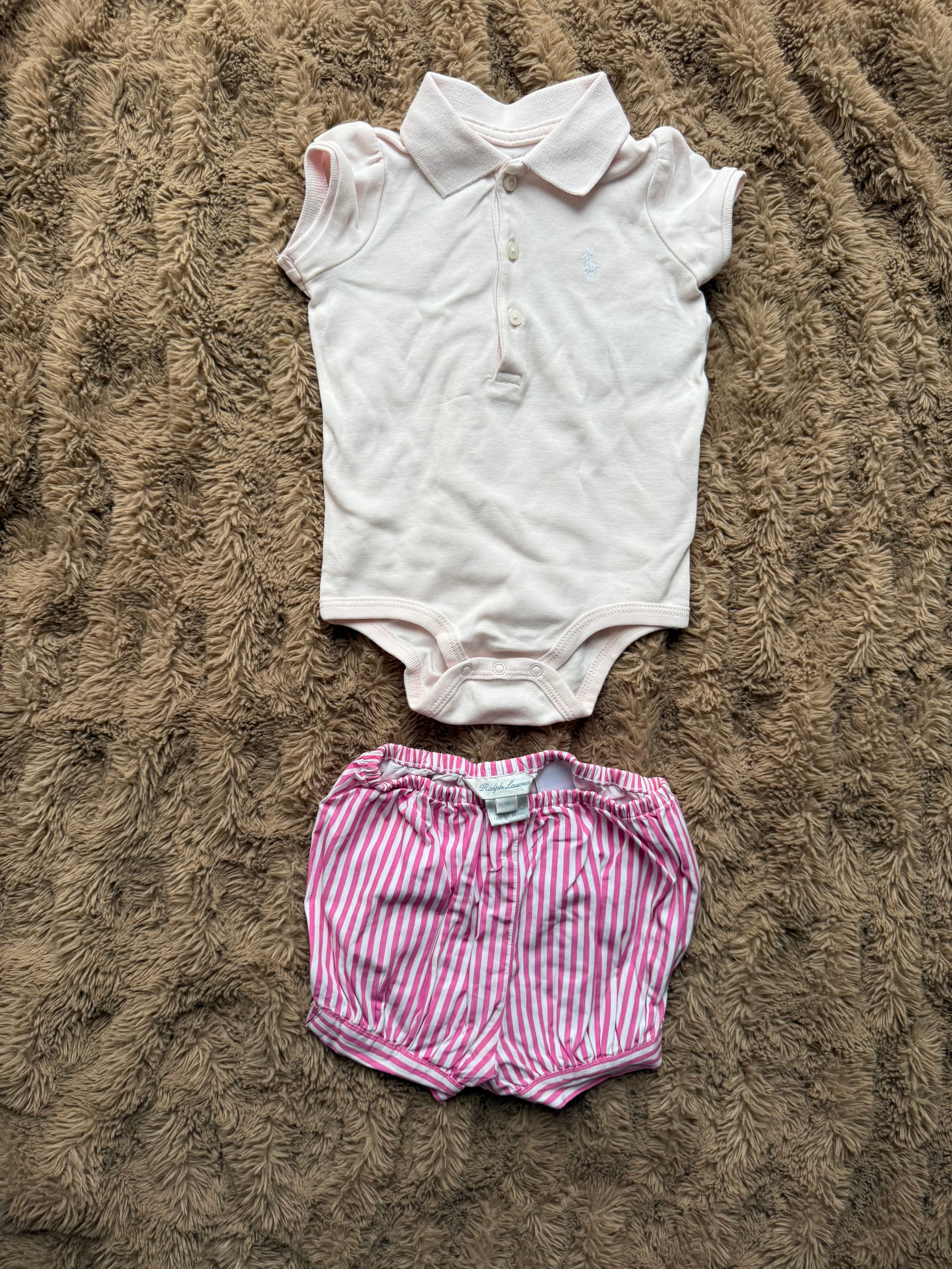 Romper and Shorts