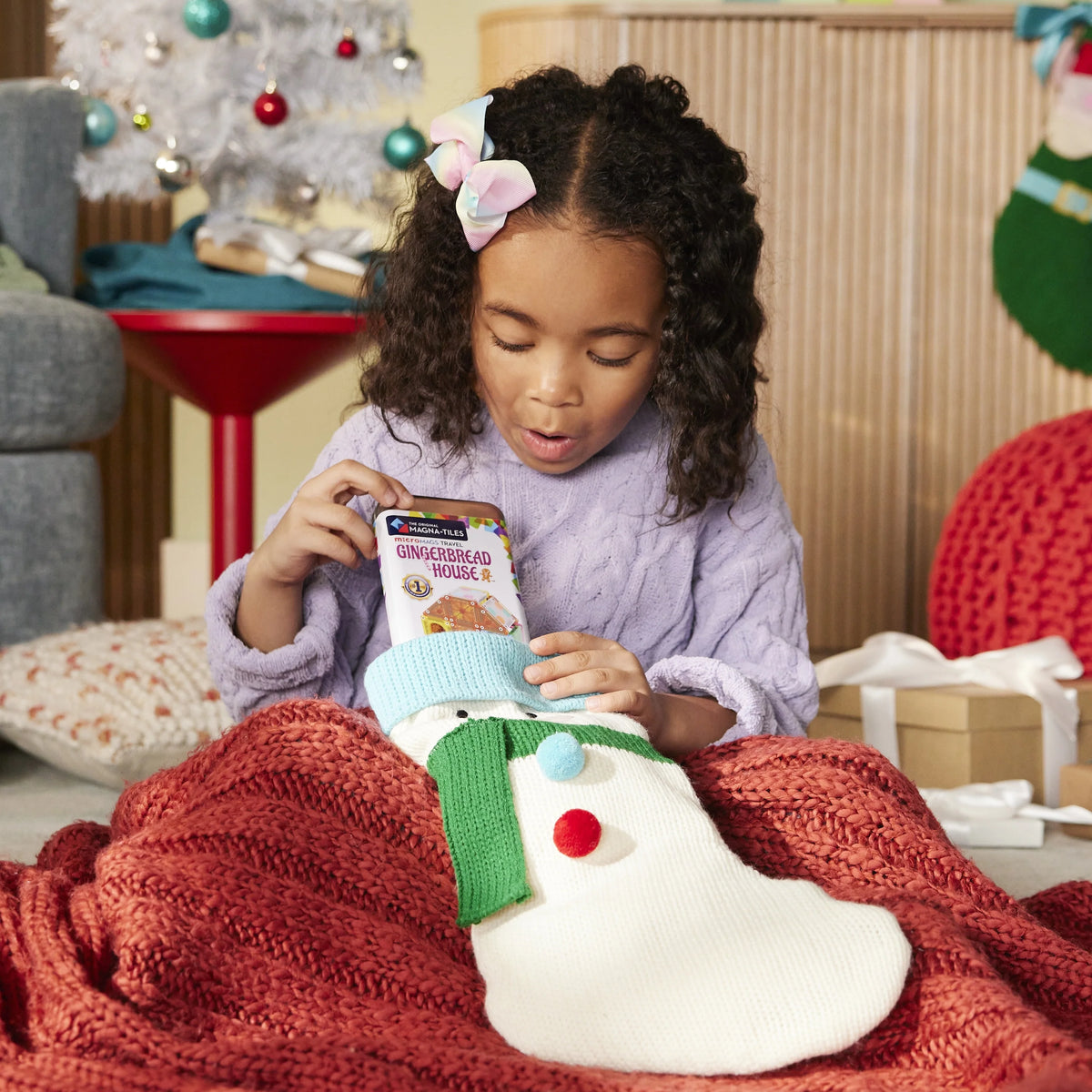 MicroMAGS Gingerbread House Travel Set
