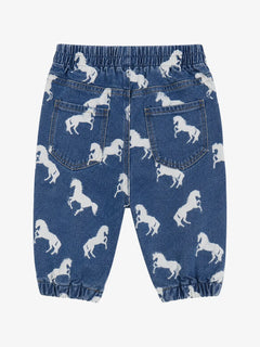 Horse Print Spijkerbroek