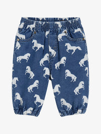 Horse Print Spijkerbroek