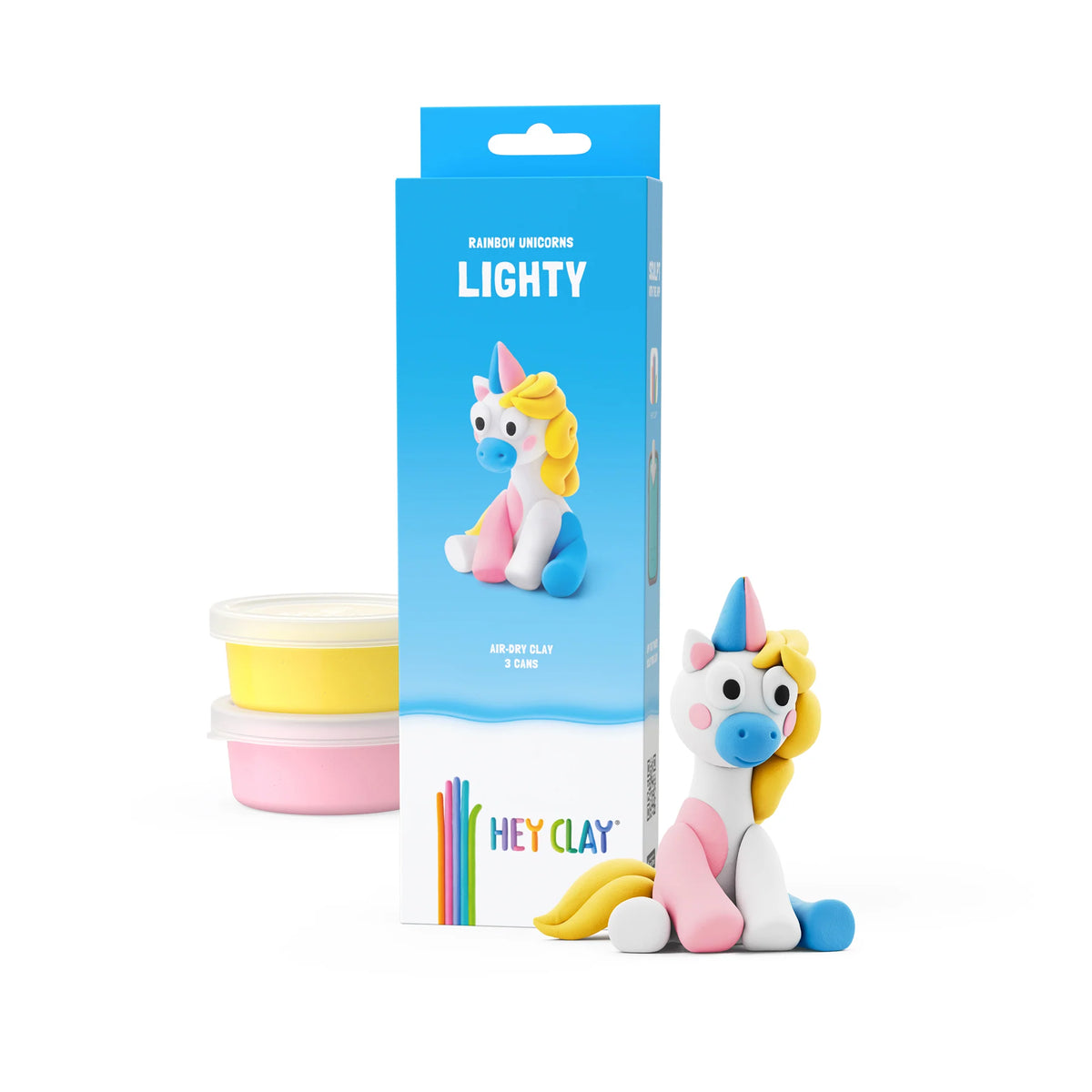 Rainbow Unicorn Lighty 3 potjes