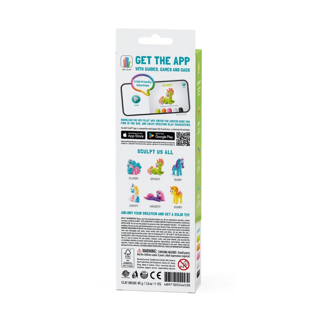 Rainbow Unicorn Sparky 3 potjes