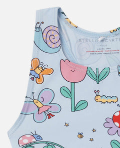 Floral Print Badpak
