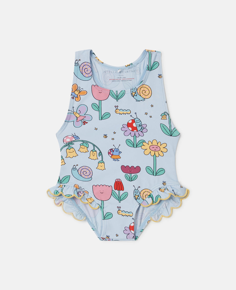 Floral Print Badpak