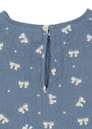 Vida Blouse met pofmouwen