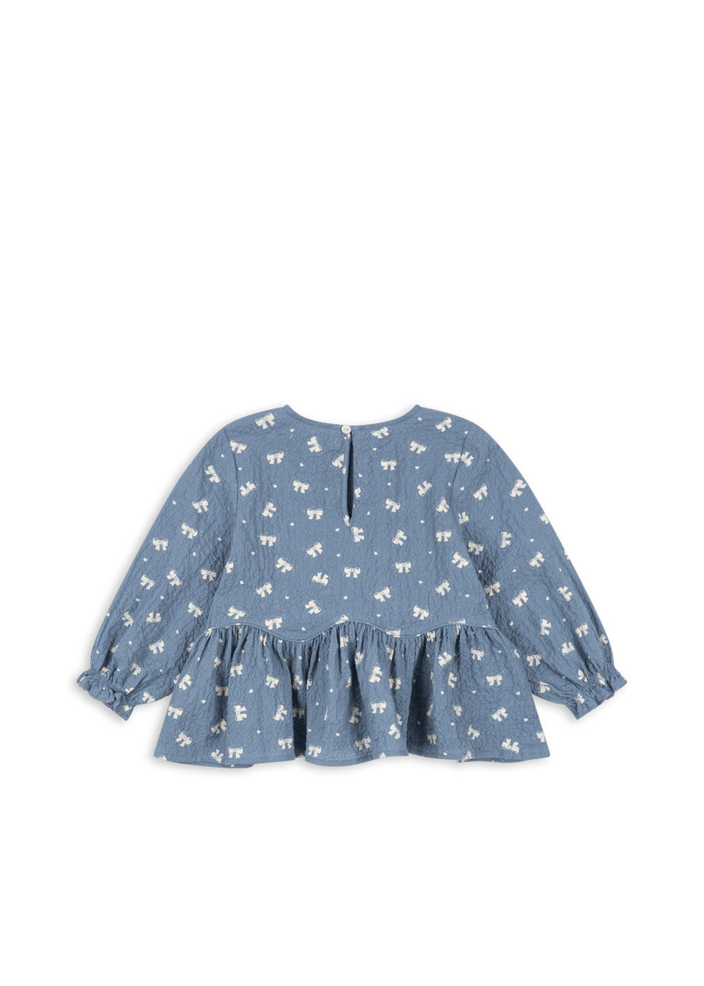 Vida Blouse met pofmouwen