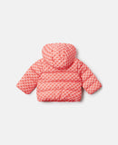 Wiggle Print / Love You Print Puffer Jas