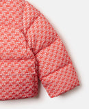 Wiggle Print / Love You Print Puffer Jas