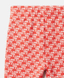 I Love You Print Broek