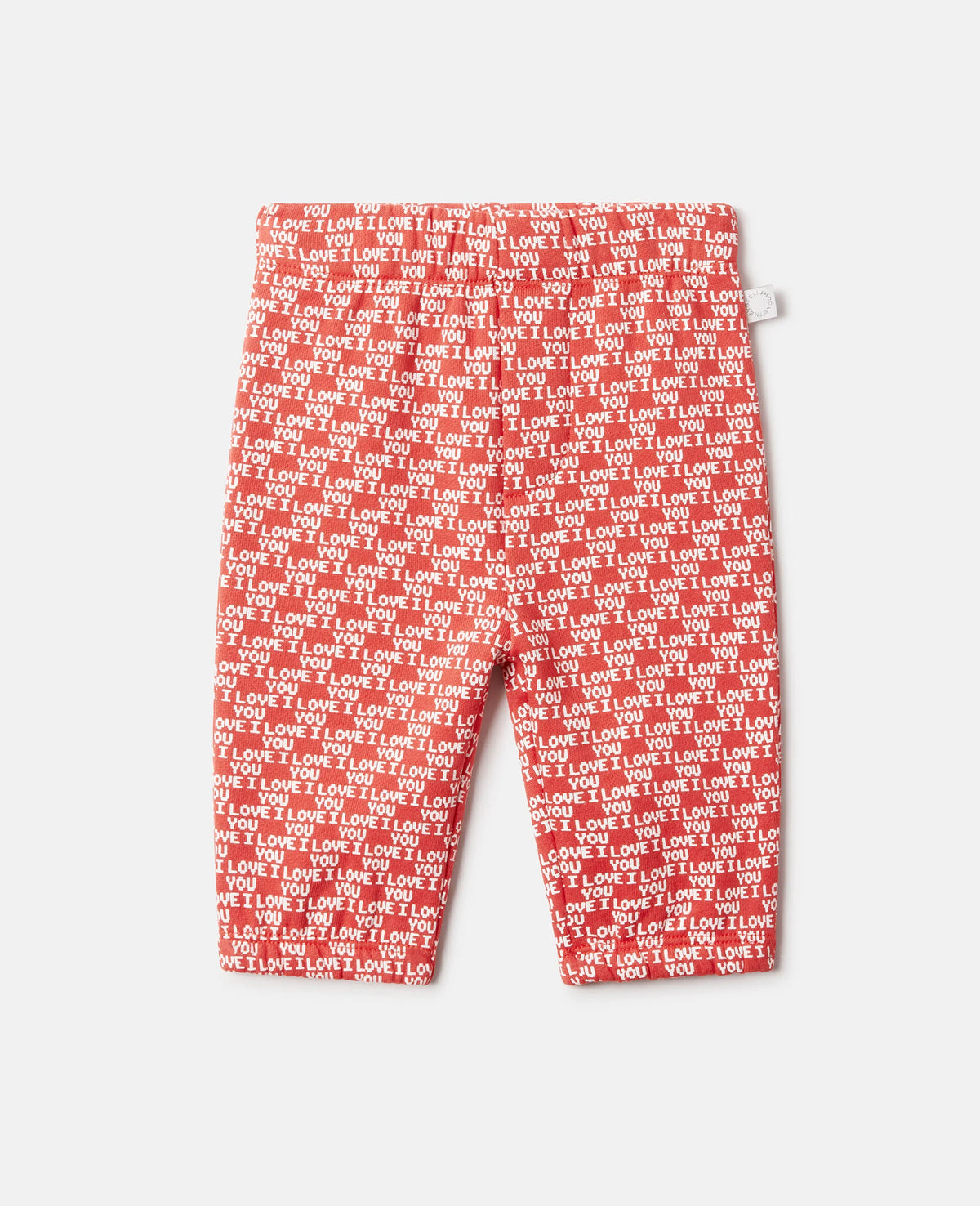 I Love You Print Broek