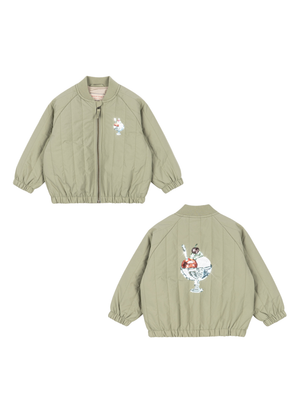 Juno Sequin Bomber Jas